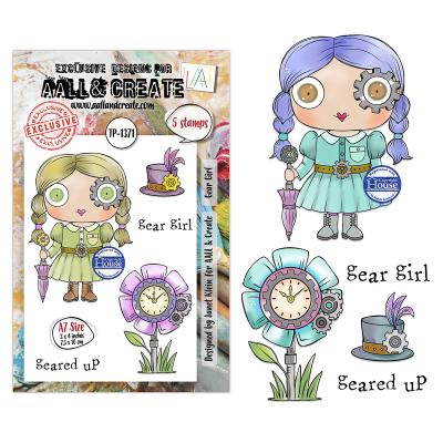 Aall and Create Stempel - Gear Girl